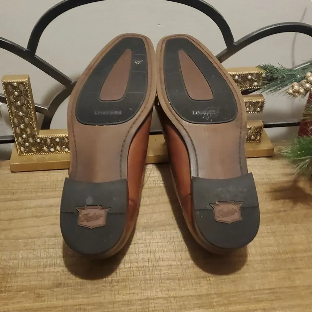 Florsheim Brown Sorrento Plain Toe Single Buckle Leather Men's Dress Shoes Sz 11